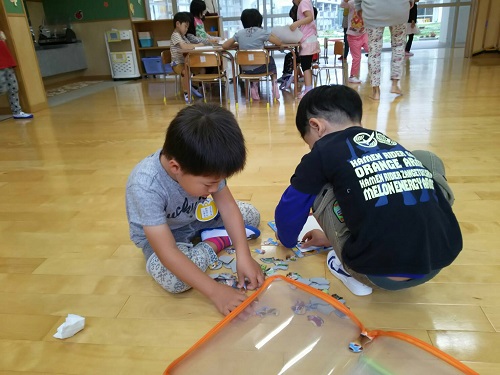 12日・通常登園初日!