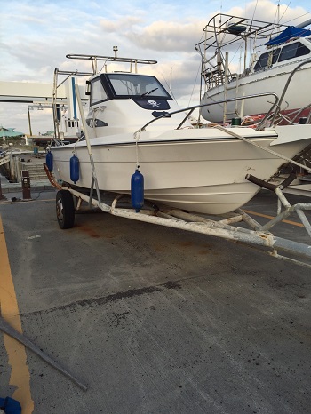 27日・船を買いました!