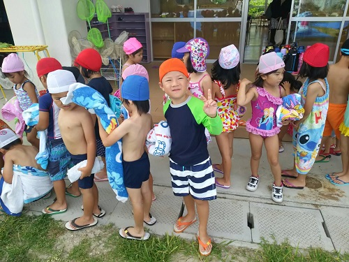 21日・プールとキックボクシング!