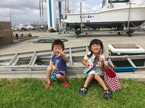 10日・4家族でマリーナBBQ!