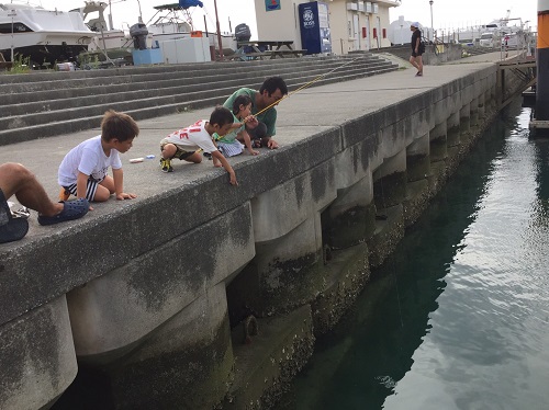 10日・4家族でマリーナBBQ!
