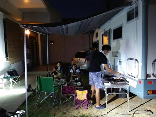 20日・庭BBQ!