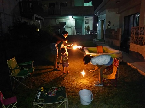 20日・庭BBQ!