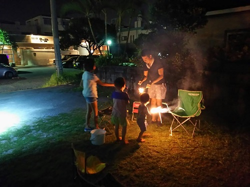 20日・庭BBQ!