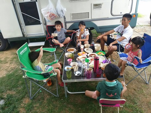 4日・ワクワクファイト9からの祝勝会BBQ!