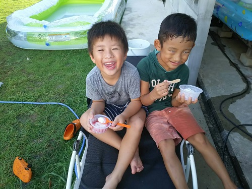 4日・ワクワクファイト9からの祝勝会BBQ!