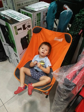 28日・バンクに長男専用のベッドを作りました!