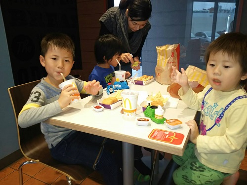 22日・予防接種で!