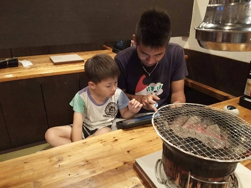 24日・家族焼肉!