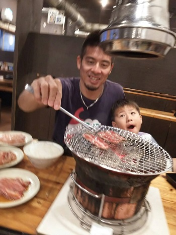 24日・家族焼肉!