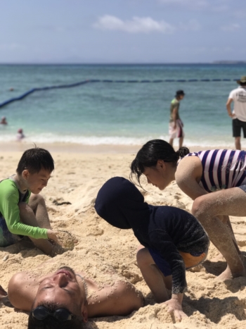 4日・GW2日目!伊江島の海を満喫しまくった日!