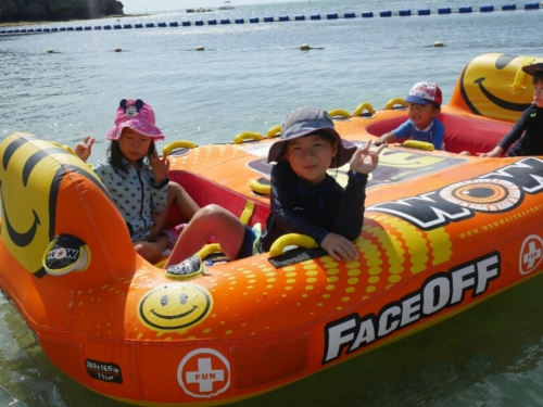 12日・タイガービーチでウミガメ発見!