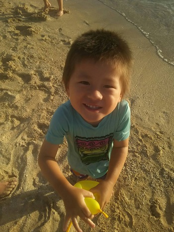 5日・北谷サンセットビーチとカブトムシと!