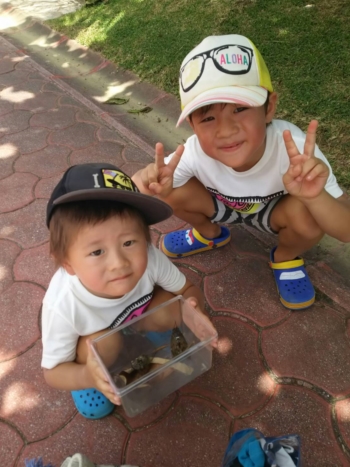 8日・ぎのわんシーパーティで大喜び!