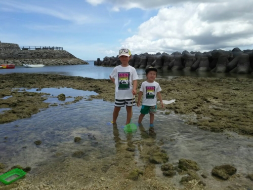 8日・ぎのわんシーパーティで大喜び!