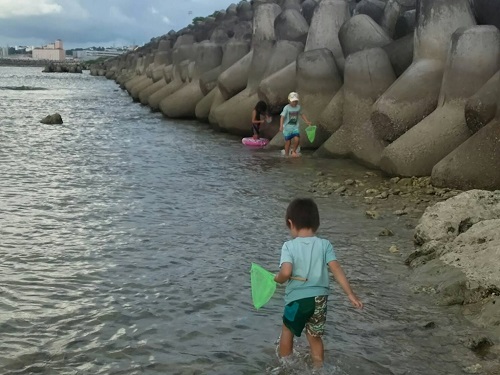 12日・夕方からはやっぱり海!