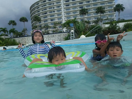 13日・お盆3日目はモントレのランチ&プールに!