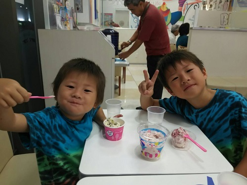 15日・アイスにプールに夏満喫!