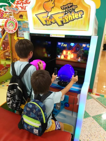 23日・夏休みの工作と北谷と。