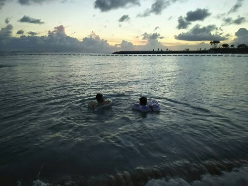 23日・夏休みの工作と北谷と。