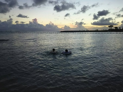 23日・夏休みの工作と北谷と。