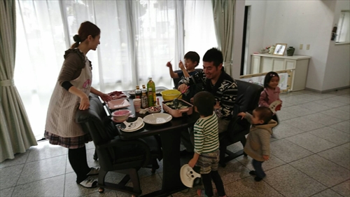 4日・BBQ&たこ焼きパーリー!