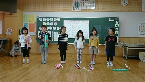6日・1年生で学んだ事、発表会!
