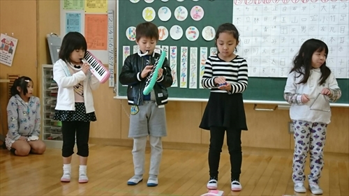 6日・1年生で学んだ事、発表会!