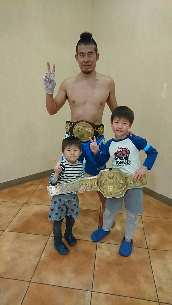 25日・K-SPIRIT18で二階級制覇!