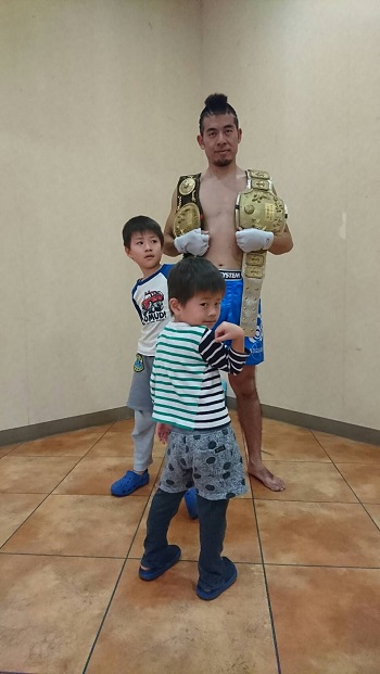 25日・K-SPIRIT18で二階級制覇!