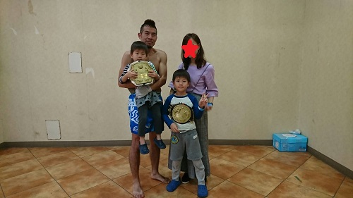 25日・K-SPIRIT18で二階級制覇!