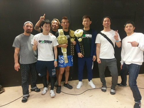 25日・K-SPIRIT18で二階級制覇!