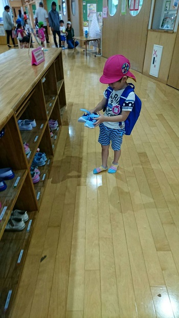 12日・次男の初登園!