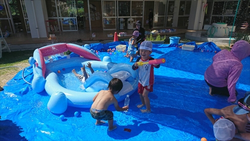 26日・次男のプール!