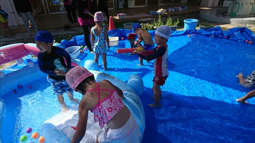 26日・次男のプール!