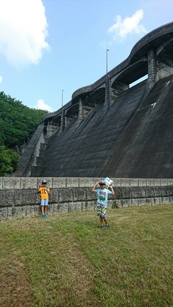 8日・北部ダム探検!