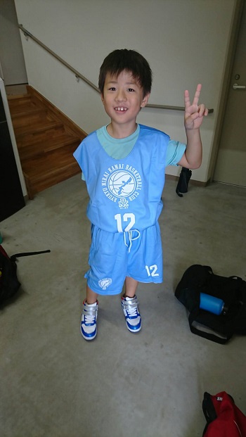 12日・バスケットの初試合!