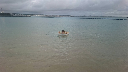 14日・北谷のサンセットビーチ!