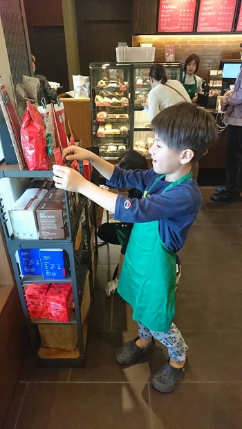 15日・スタバのキッズクリスマス会とシェラトンで次男の誕生会!