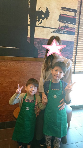 15日・スタバのキッズクリスマス会とシェラトンで次男の誕生会!