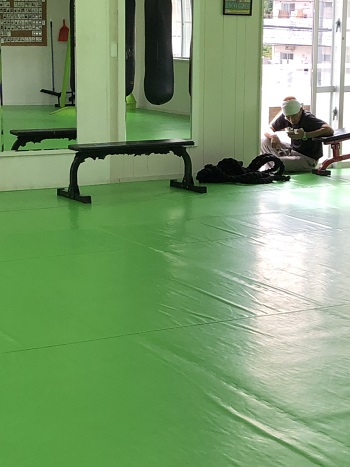 23日・ジムの大掃除!