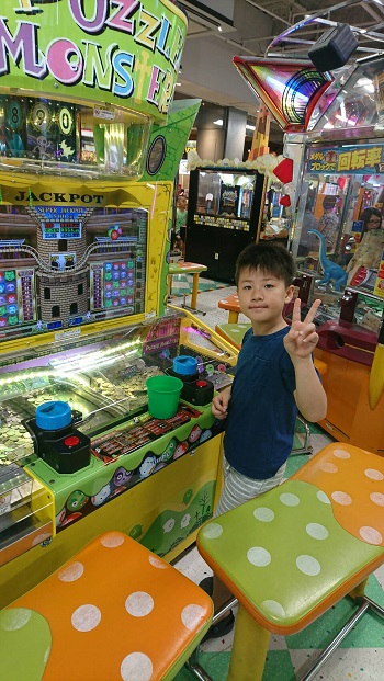 17日・長男初のつけ麺!