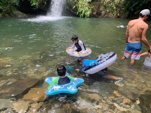 18日・名護のフンガー滝へ!