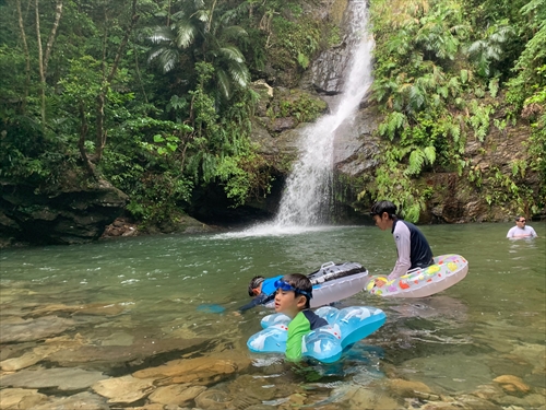 18日・名護のフンガー滝へ!