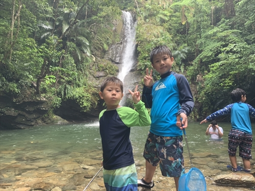 18日・名護のフンガー滝へ!