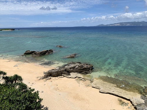 27日・北谷の海上アスレチックからの紅いもタルト作り!