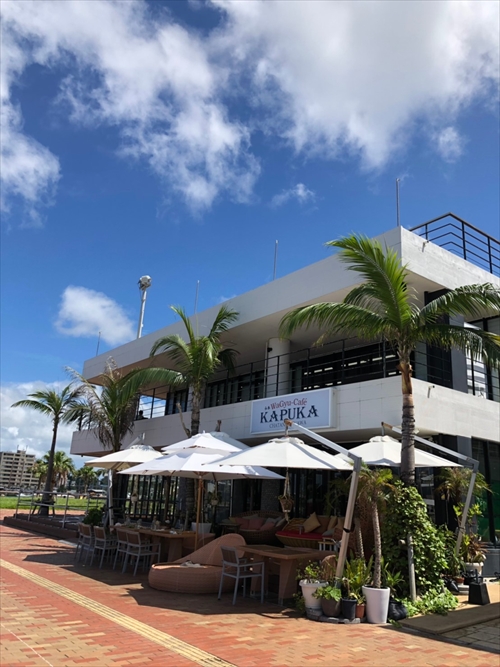 27日・北谷の海上アスレチックからの紅いもタルト作り!