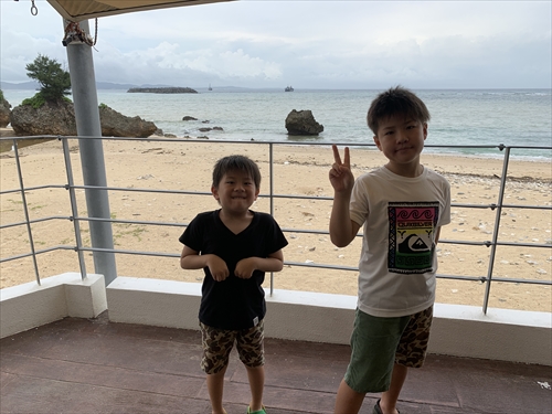 17日・オンザビーチルーのパナリ棟!