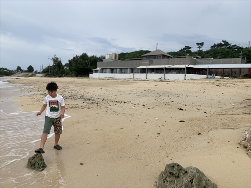 17日・オンザビーチルーのパナリ棟!