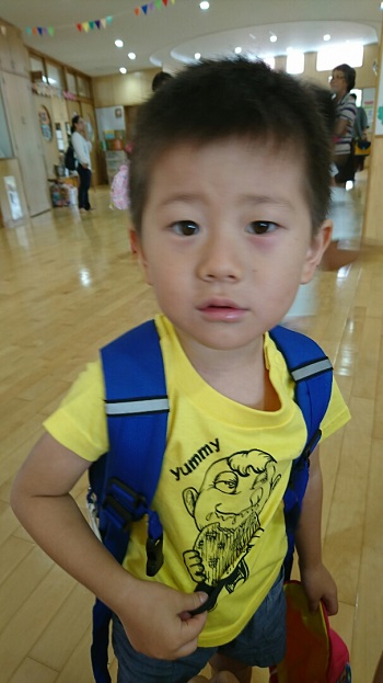 11日・次男のお迎え!